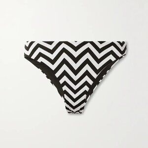 MAX MARA Selene Swim Chevron Bikini Briefs M NWT